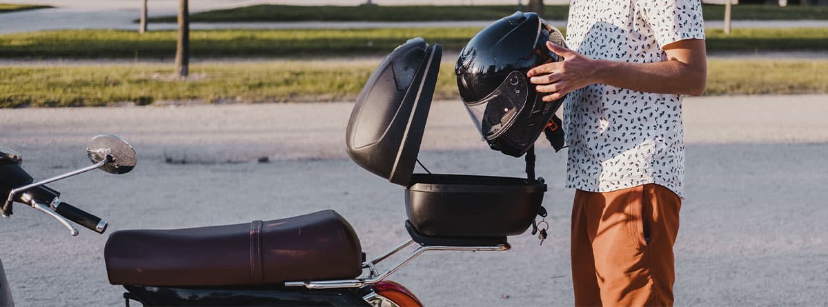 Baúl para moto: ¿cómo se puede escoger el adecuado?