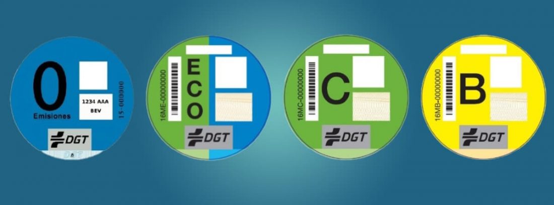 Todo sobre las etiquetas medioambientales para los coches de la DGT