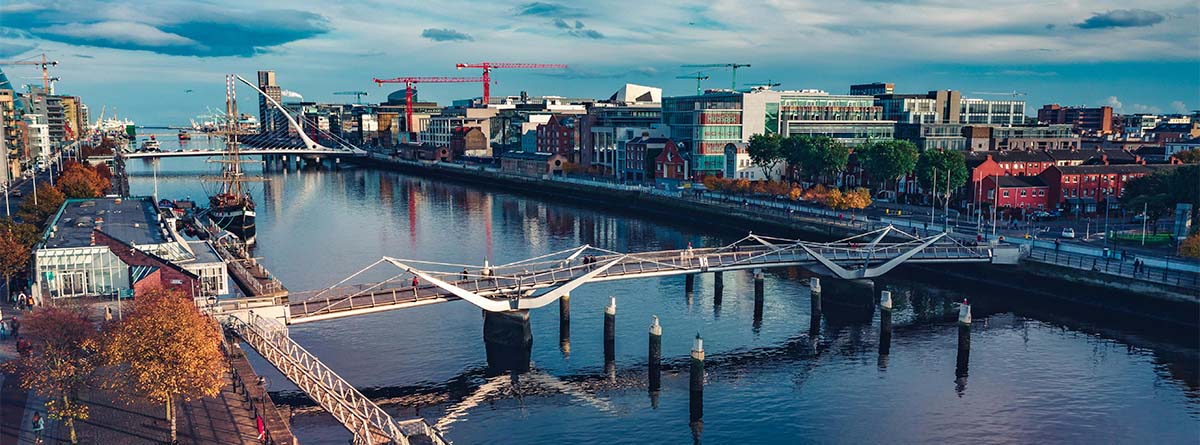 Vista panorámica de Dublin